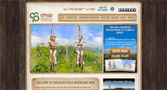 Desktop Screenshot of chocolatehillsadventurepark.com